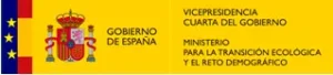Gobierno de España - Ministerio para la Transiciòn Ecológica y el reto Demográfico logo